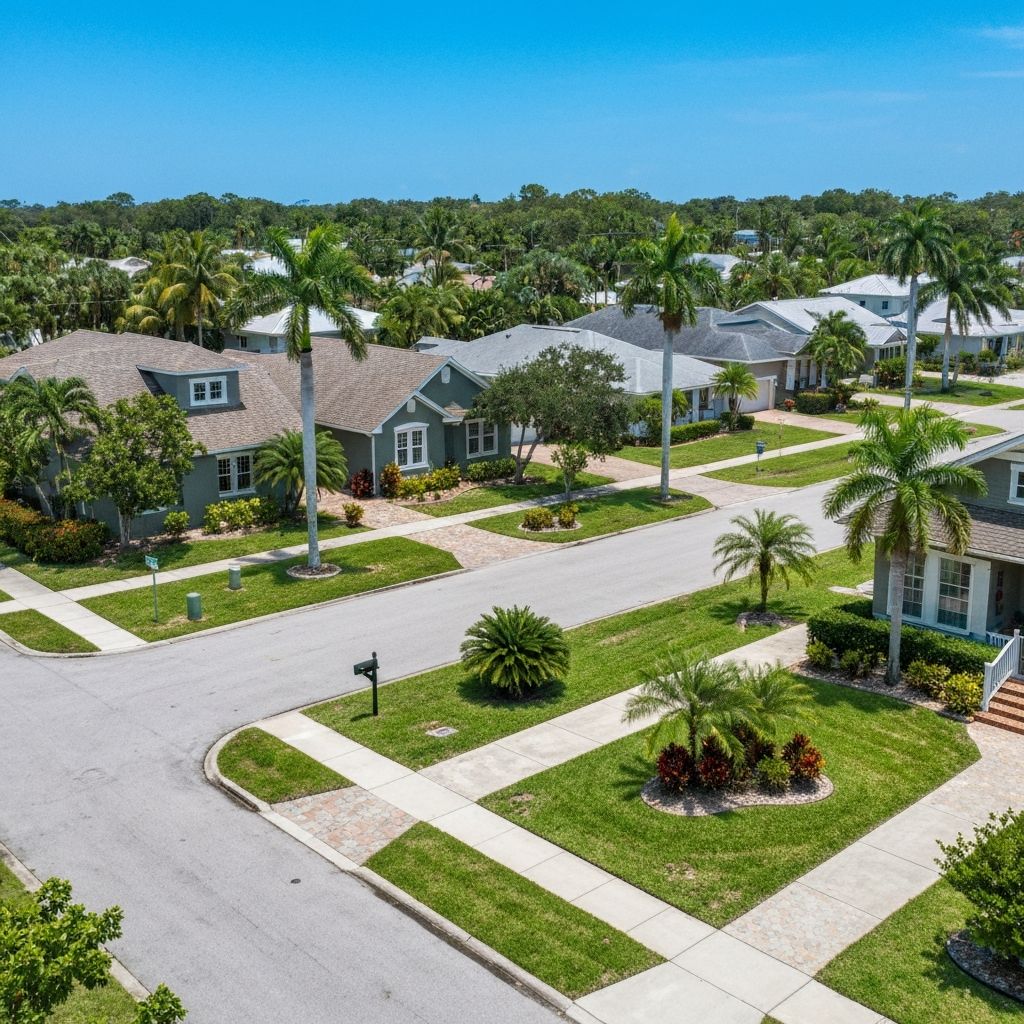 Fort Myers Florida residential area